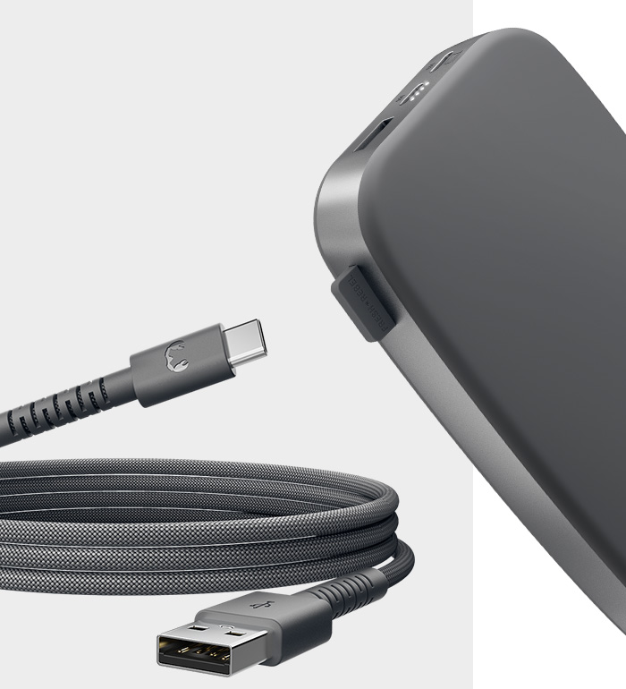 FlexWave USB-A to USB-C cable 200cm - Mix and Match